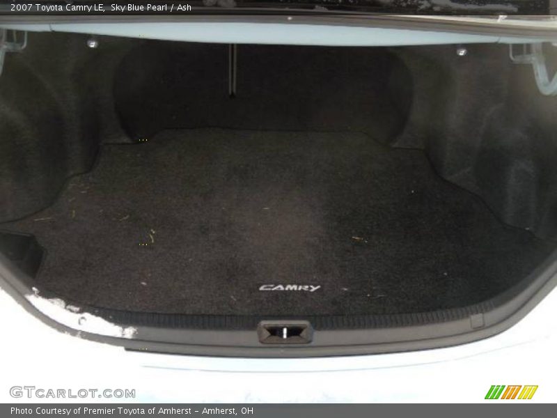 Sky Blue Pearl / Ash 2007 Toyota Camry LE