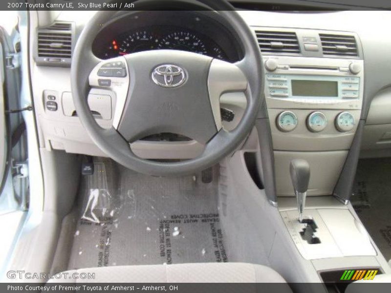 Sky Blue Pearl / Ash 2007 Toyota Camry LE