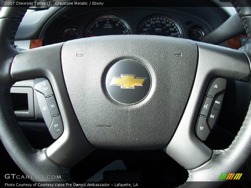 Graystone Metallic / Ebony 2007 Chevrolet Tahoe LT