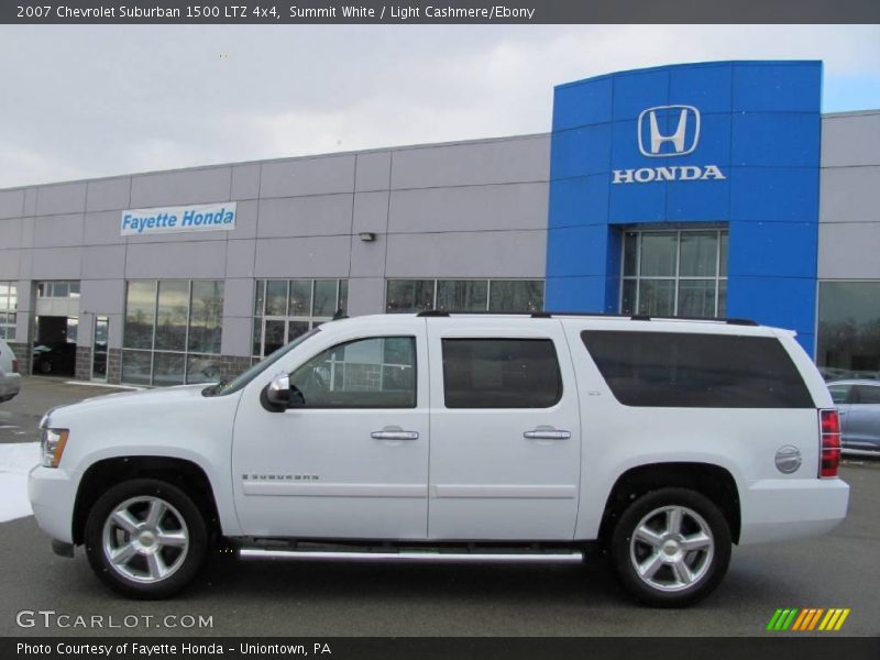 Summit White / Light Cashmere/Ebony 2007 Chevrolet Suburban 1500 LTZ 4x4