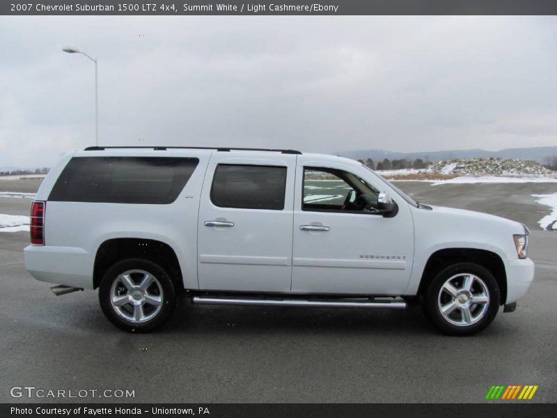 Summit White / Light Cashmere/Ebony 2007 Chevrolet Suburban 1500 LTZ 4x4