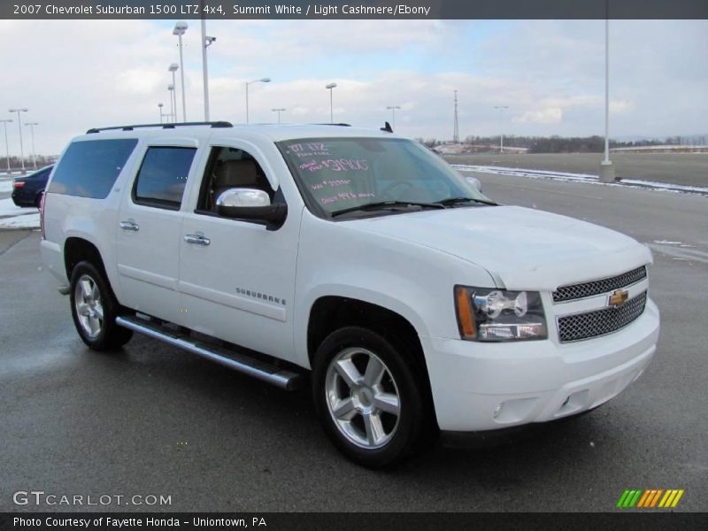 Summit White / Light Cashmere/Ebony 2007 Chevrolet Suburban 1500 LTZ 4x4