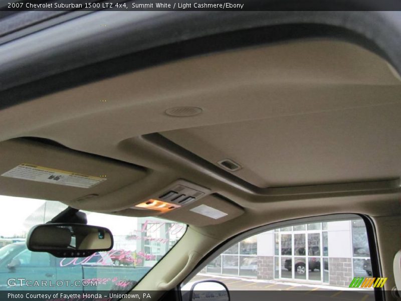 Summit White / Light Cashmere/Ebony 2007 Chevrolet Suburban 1500 LTZ 4x4