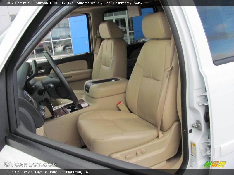 Summit White / Light Cashmere/Ebony 2007 Chevrolet Suburban 1500 LTZ 4x4