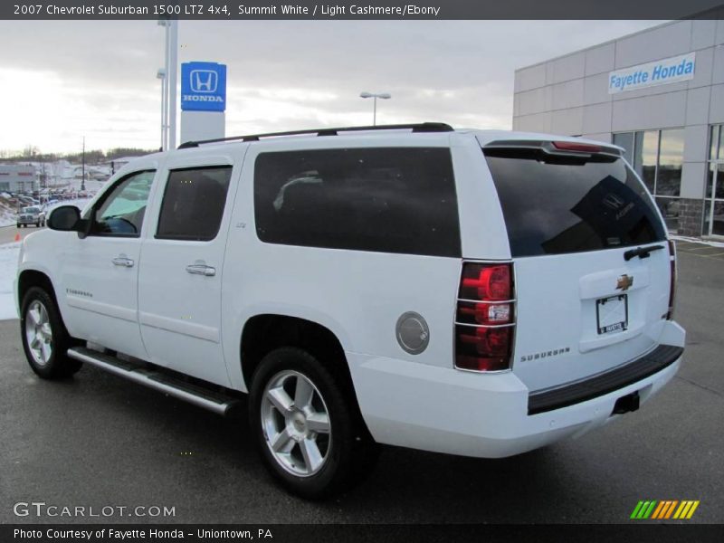 Summit White / Light Cashmere/Ebony 2007 Chevrolet Suburban 1500 LTZ 4x4