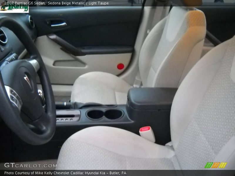 Sedona Beige Metallic / Light Taupe 2007 Pontiac G6 Sedan