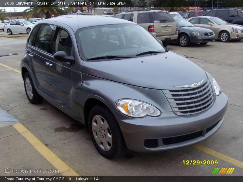 Steel Silver Metallic / Pastel Slate Gray 2009 Chrysler PT Cruiser LX