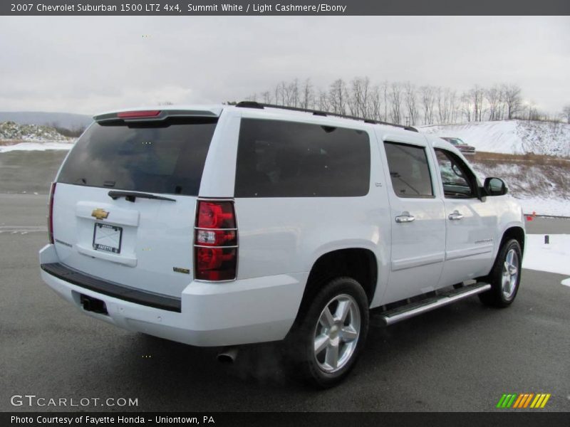 Summit White / Light Cashmere/Ebony 2007 Chevrolet Suburban 1500 LTZ 4x4