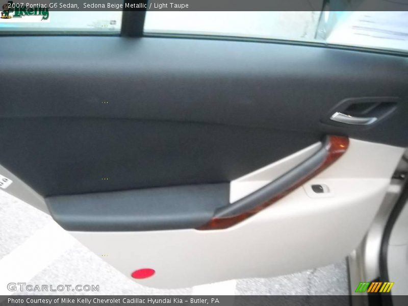 Sedona Beige Metallic / Light Taupe 2007 Pontiac G6 Sedan