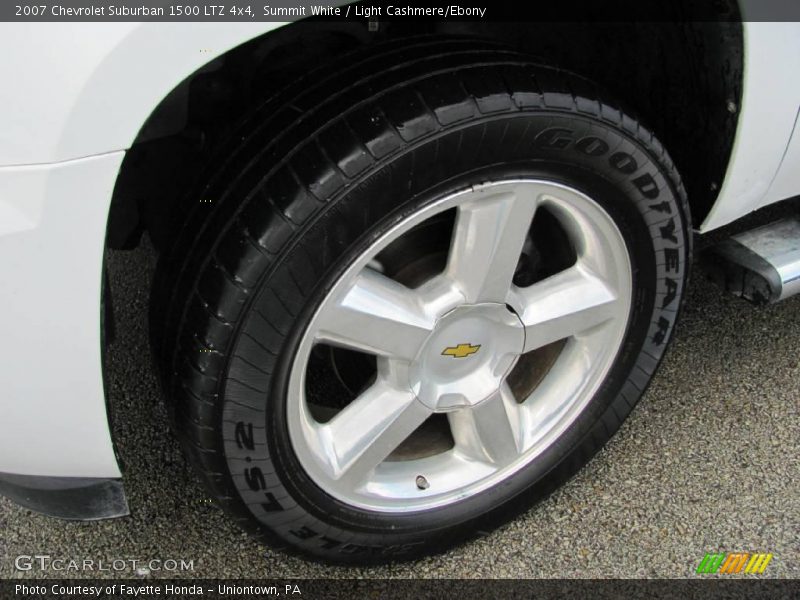 Summit White / Light Cashmere/Ebony 2007 Chevrolet Suburban 1500 LTZ 4x4