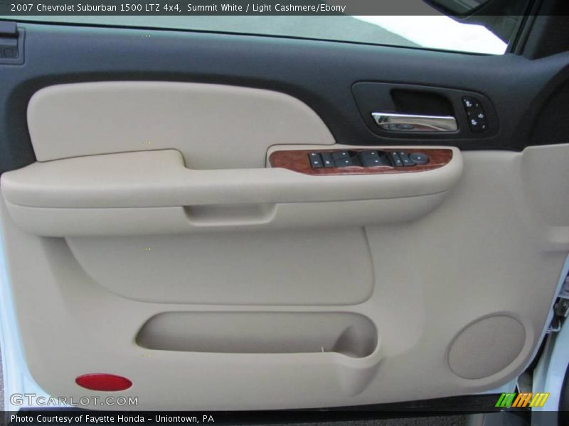 Summit White / Light Cashmere/Ebony 2007 Chevrolet Suburban 1500 LTZ 4x4