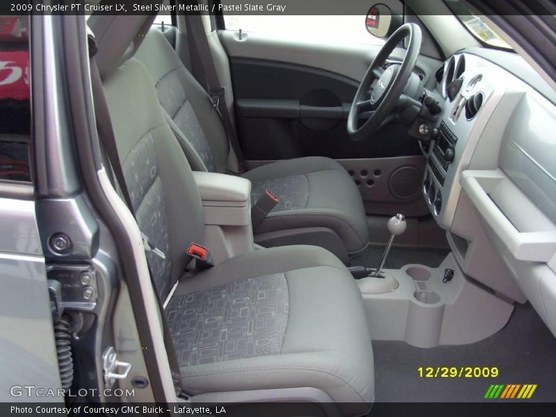 Steel Silver Metallic / Pastel Slate Gray 2009 Chrysler PT Cruiser LX