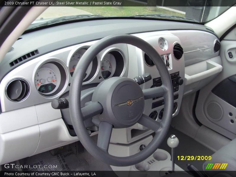Steel Silver Metallic / Pastel Slate Gray 2009 Chrysler PT Cruiser LX