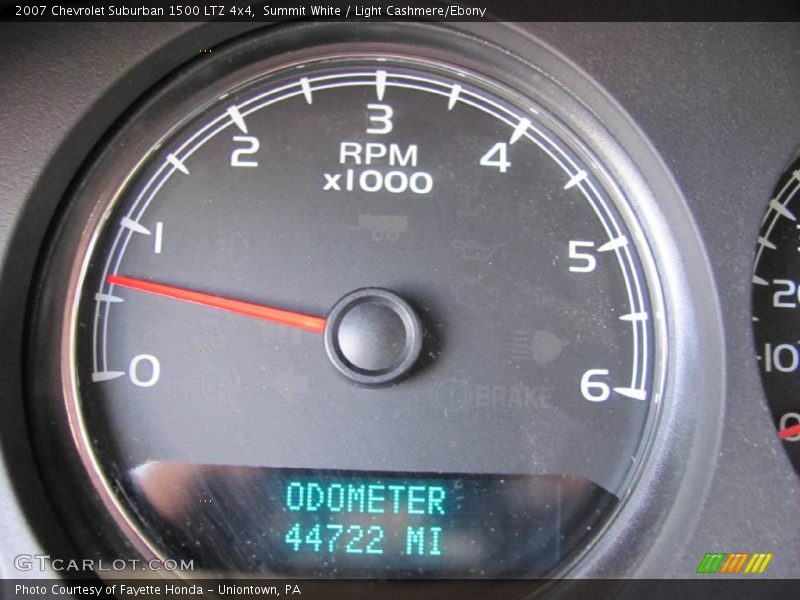 Summit White / Light Cashmere/Ebony 2007 Chevrolet Suburban 1500 LTZ 4x4