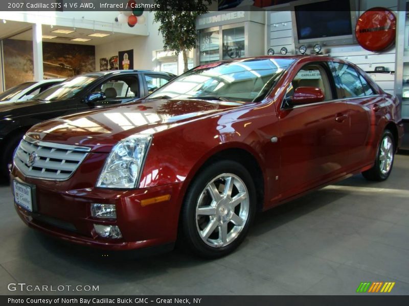Infrared / Cashmere 2007 Cadillac STS 4 V6 AWD
