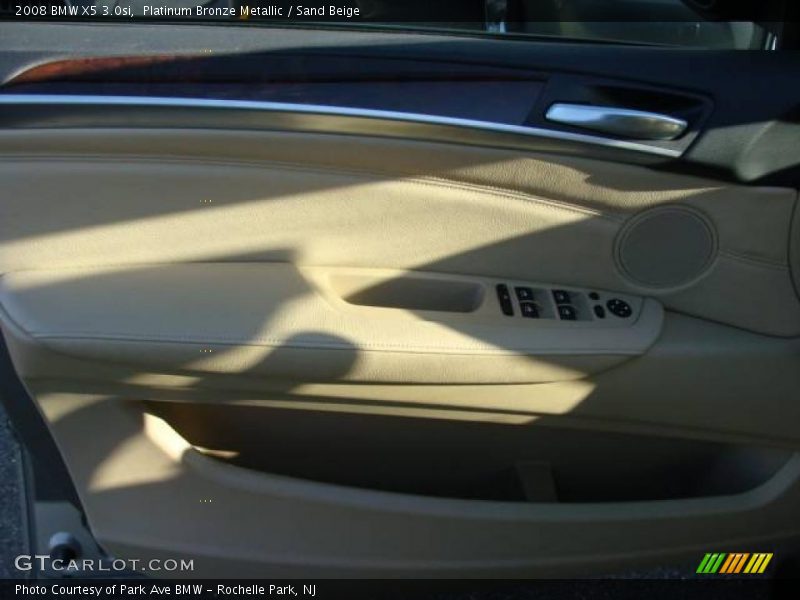 Platinum Bronze Metallic / Sand Beige 2008 BMW X5 3.0si