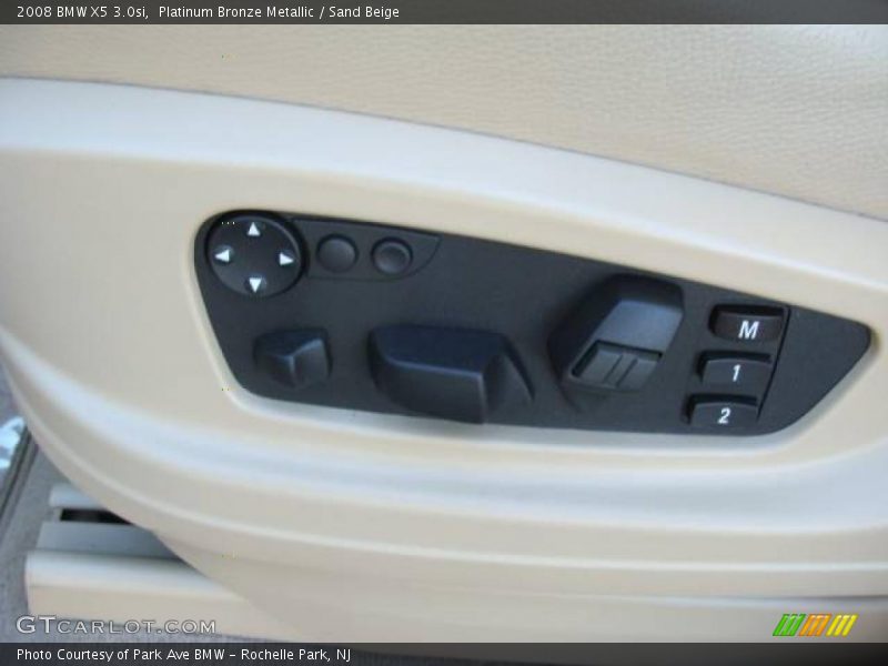 Platinum Bronze Metallic / Sand Beige 2008 BMW X5 3.0si