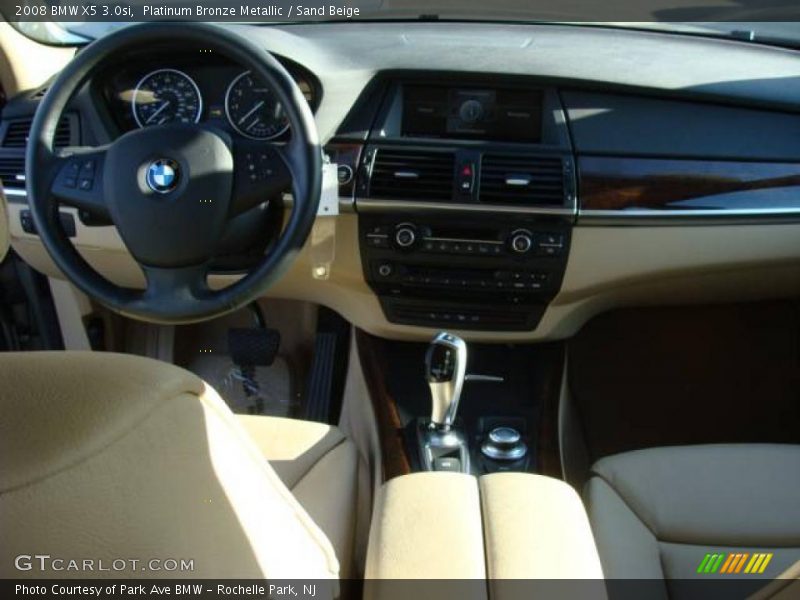 Platinum Bronze Metallic / Sand Beige 2008 BMW X5 3.0si