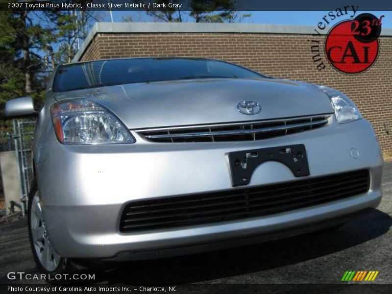 Classic Silver Metallic / Dark Gray 2007 Toyota Prius Hybrid