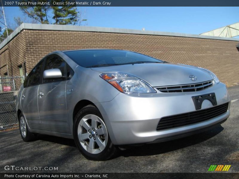 Classic Silver Metallic / Dark Gray 2007 Toyota Prius Hybrid