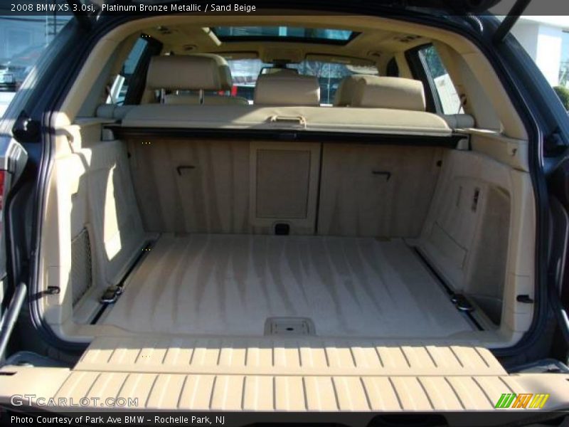 Platinum Bronze Metallic / Sand Beige 2008 BMW X5 3.0si