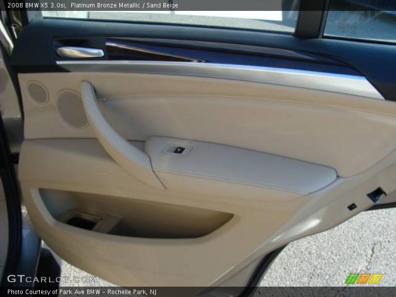Platinum Bronze Metallic / Sand Beige 2008 BMW X5 3.0si