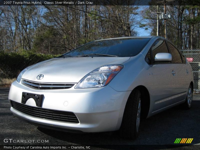 Classic Silver Metallic / Dark Gray 2007 Toyota Prius Hybrid