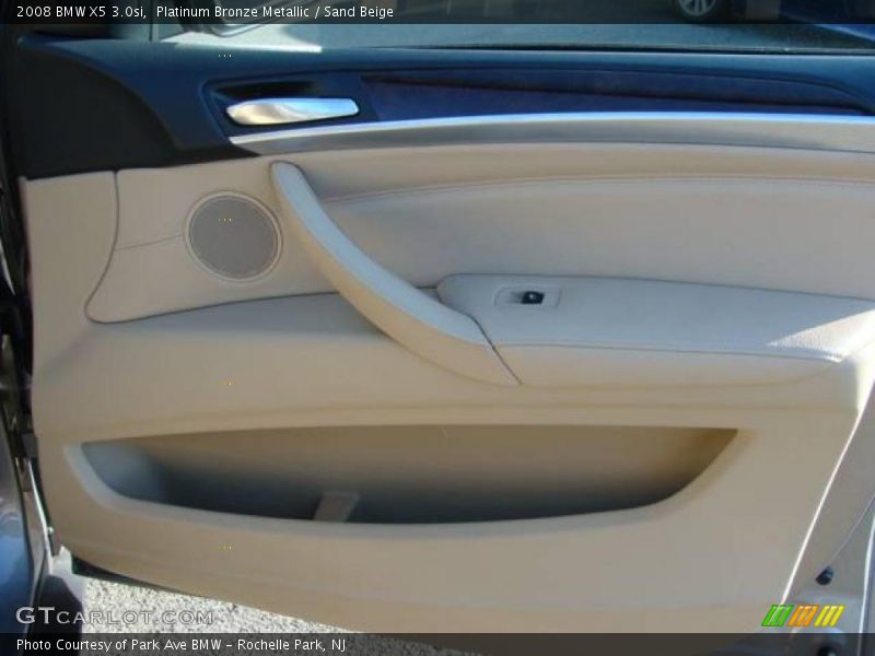 Platinum Bronze Metallic / Sand Beige 2008 BMW X5 3.0si