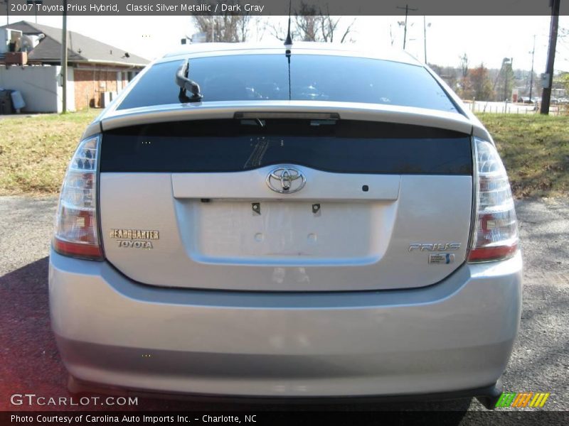 Classic Silver Metallic / Dark Gray 2007 Toyota Prius Hybrid