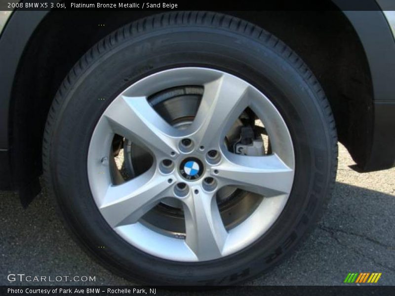 Platinum Bronze Metallic / Sand Beige 2008 BMW X5 3.0si