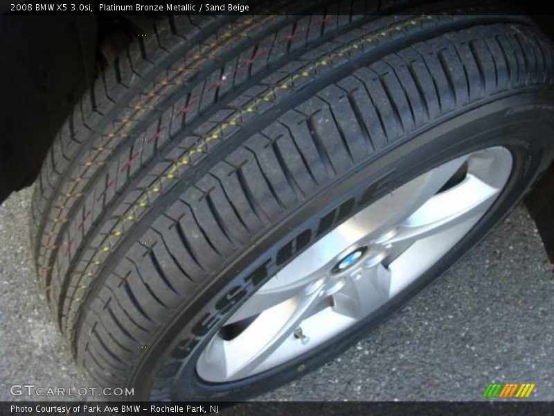 Platinum Bronze Metallic / Sand Beige 2008 BMW X5 3.0si