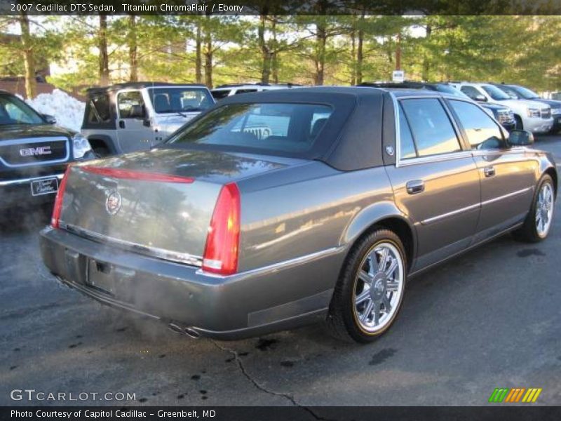 Titanium ChromaFlair / Ebony 2007 Cadillac DTS Sedan