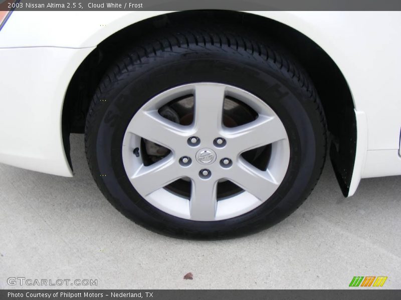 Cloud White / Frost 2003 Nissan Altima 2.5 S