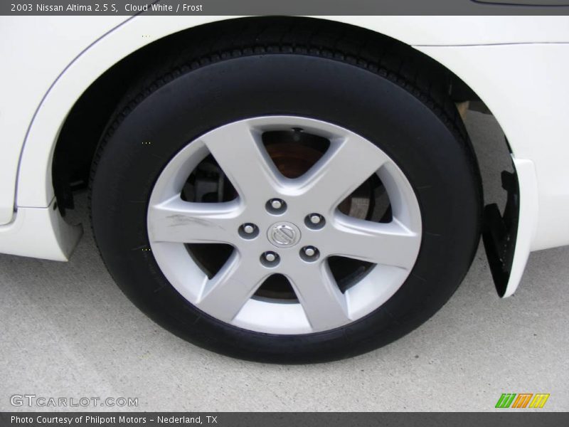Cloud White / Frost 2003 Nissan Altima 2.5 S