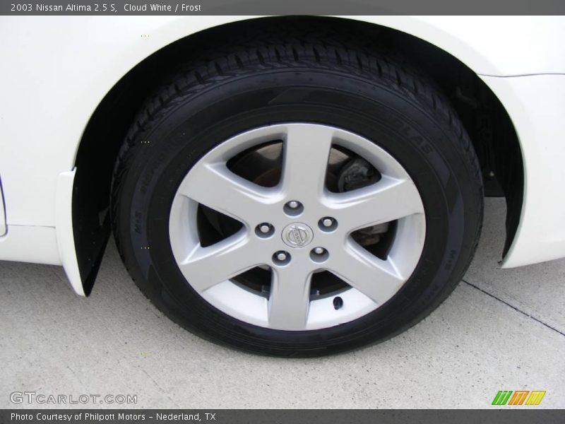 Cloud White / Frost 2003 Nissan Altima 2.5 S