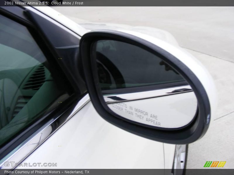 Cloud White / Frost 2003 Nissan Altima 2.5 S