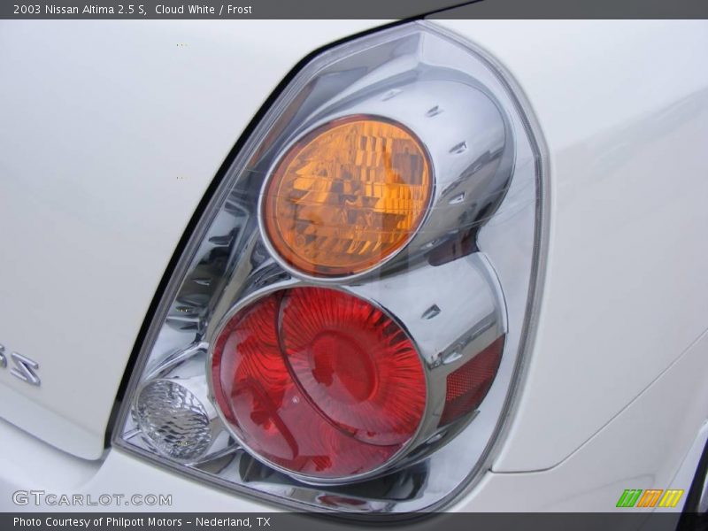 Cloud White / Frost 2003 Nissan Altima 2.5 S