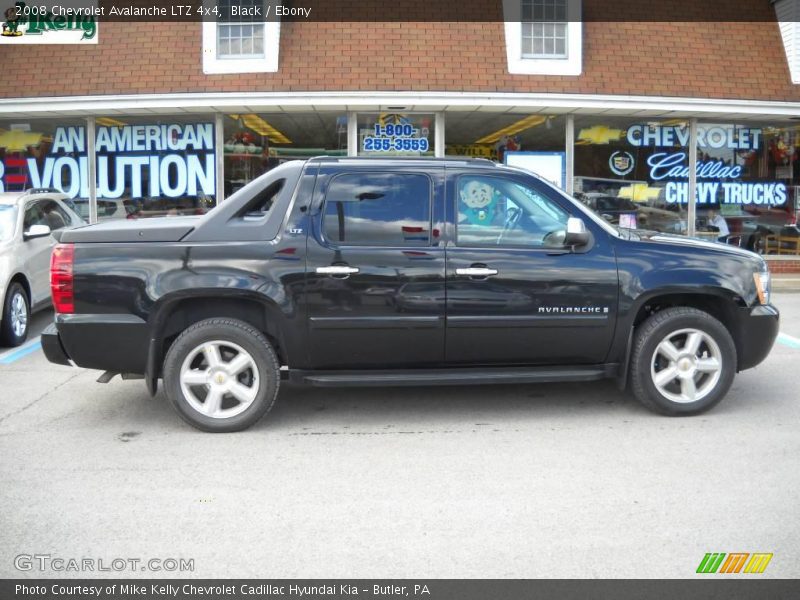 Black / Ebony 2008 Chevrolet Avalanche LTZ 4x4