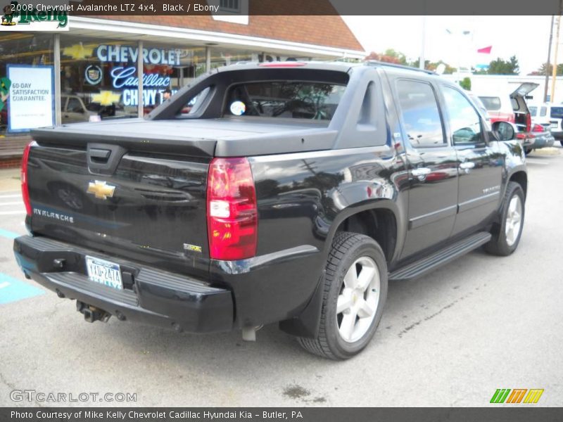 Black / Ebony 2008 Chevrolet Avalanche LTZ 4x4