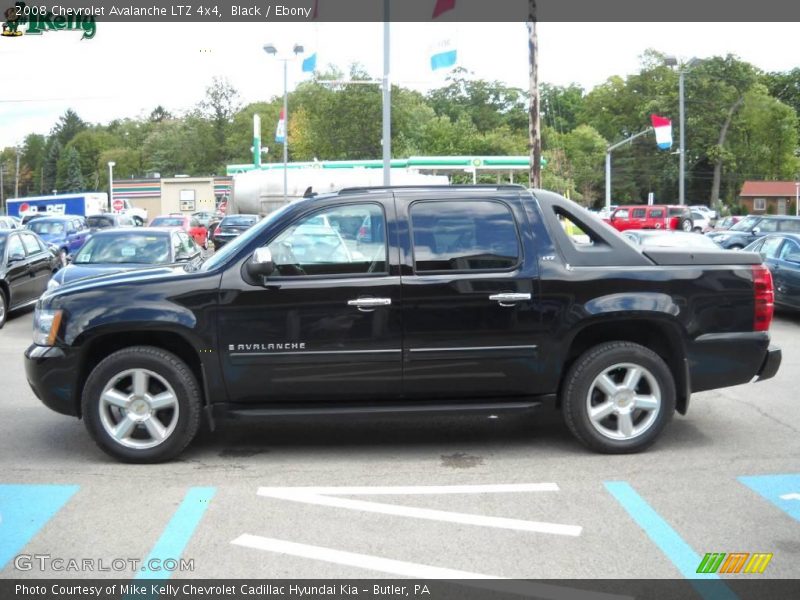 Black / Ebony 2008 Chevrolet Avalanche LTZ 4x4
