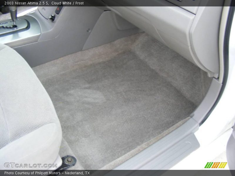 Cloud White / Frost 2003 Nissan Altima 2.5 S