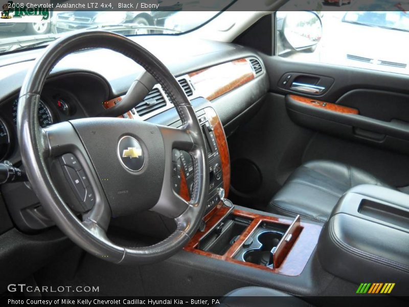 Black / Ebony 2008 Chevrolet Avalanche LTZ 4x4