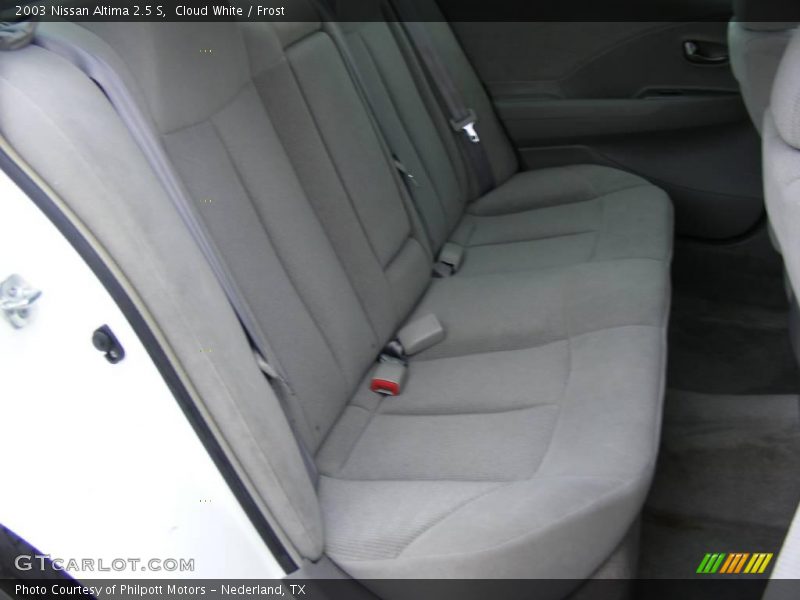 Cloud White / Frost 2003 Nissan Altima 2.5 S
