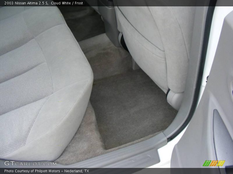 Cloud White / Frost 2003 Nissan Altima 2.5 S