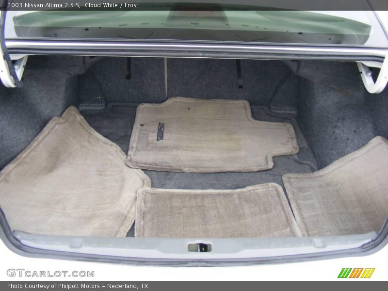 Cloud White / Frost 2003 Nissan Altima 2.5 S