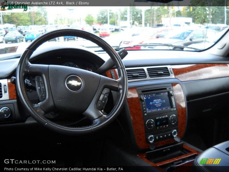 Black / Ebony 2008 Chevrolet Avalanche LTZ 4x4