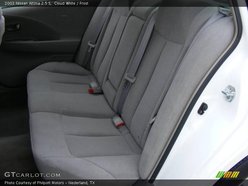 Cloud White / Frost 2003 Nissan Altima 2.5 S