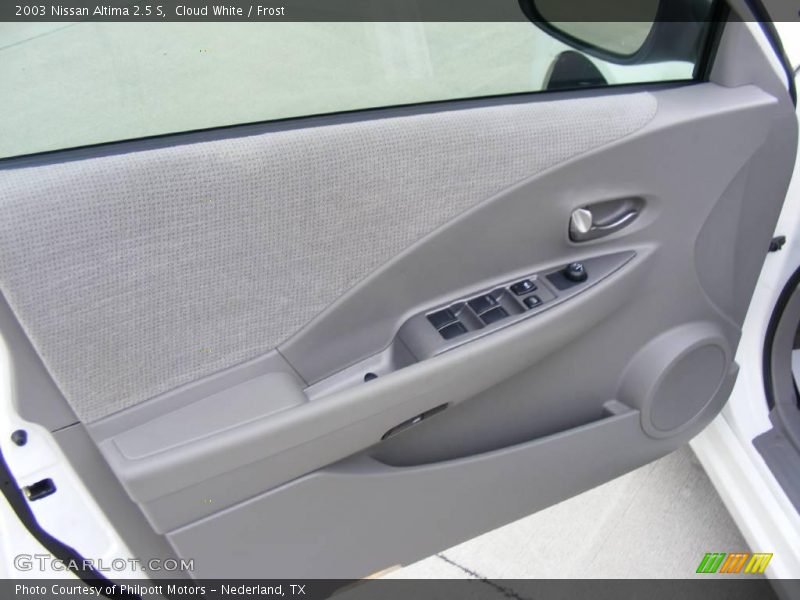 Cloud White / Frost 2003 Nissan Altima 2.5 S