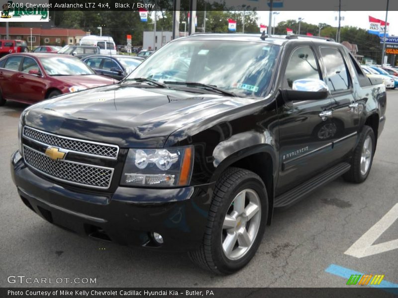 Black / Ebony 2008 Chevrolet Avalanche LTZ 4x4