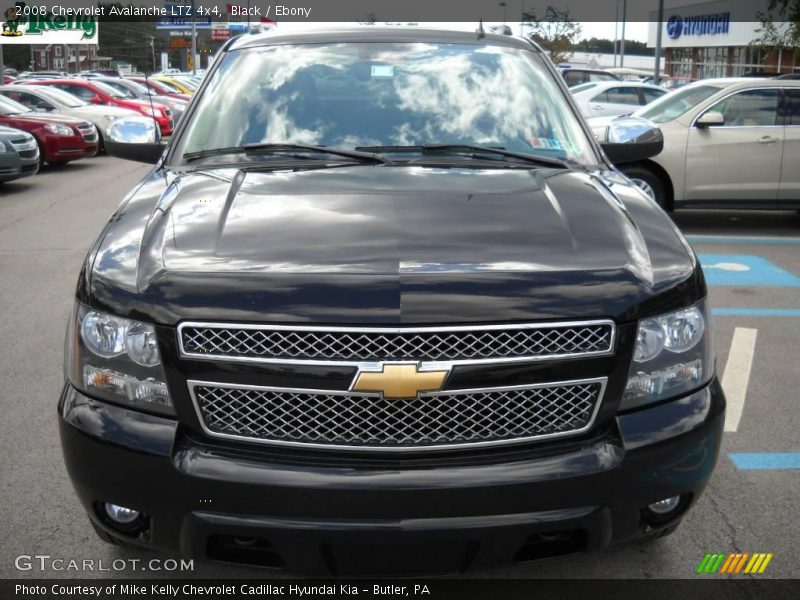 Black / Ebony 2008 Chevrolet Avalanche LTZ 4x4